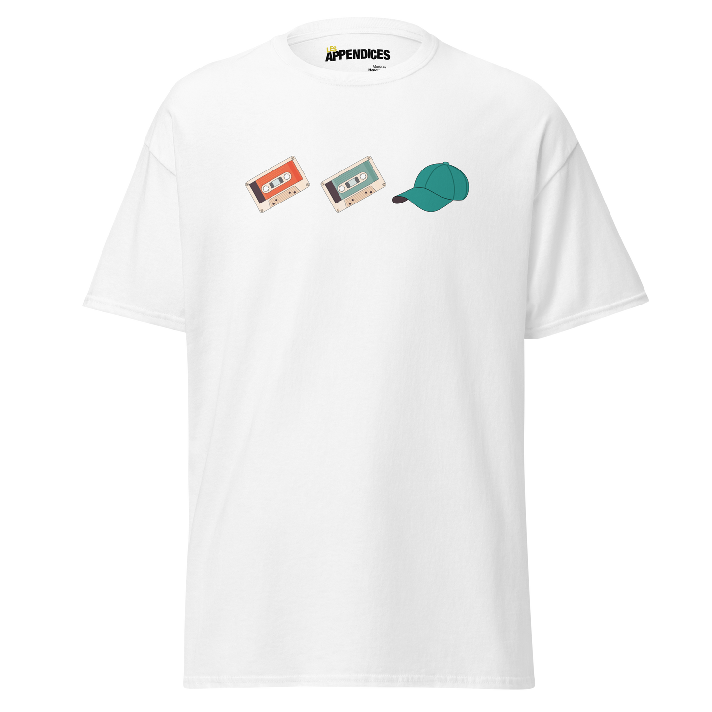 T-shirt unisexe - Cassette Cassette Casquette (icônes)