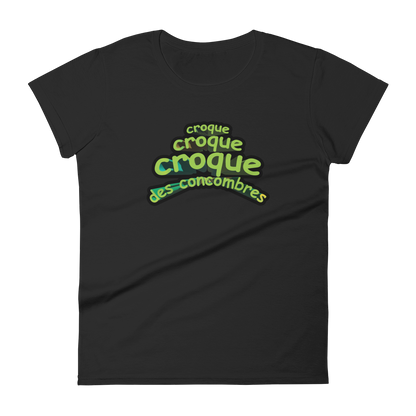 T-shirt femme - Croque des concombres